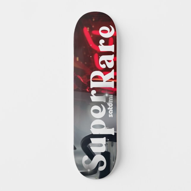 satomi moto "Super Rare" Skateboard Deck (Recto)