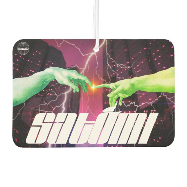 satomi motorsport "2nd Contact" Air Freshener (Front)