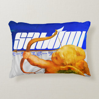 satomi motorsport accent pillow