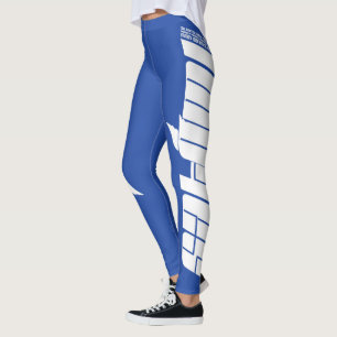 satomi motorsport "satomi angel blue" leggings