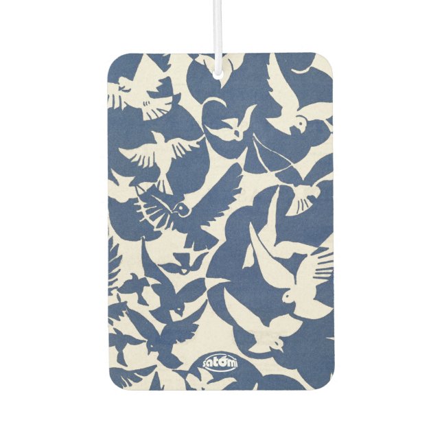 satomi motorsport x pigeons air freshener (Front)