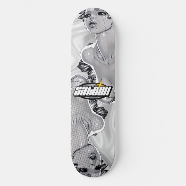satomi motorsport "Y2K Bae" skateboard (Front)