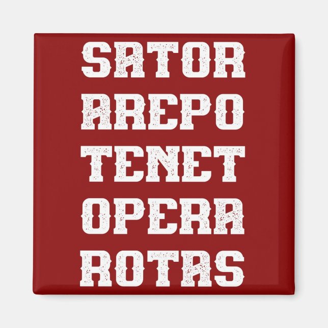 SATOR1 MAGNET (Front)
