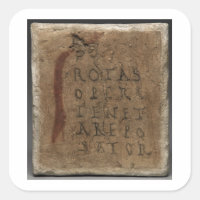 Sator Square. Rotas Opera Tenet Arepo Sator Latin