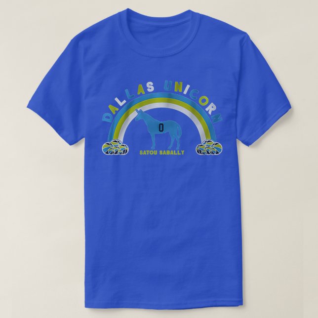 Satou Dallas Unicorn T-Shirt (Design Front)