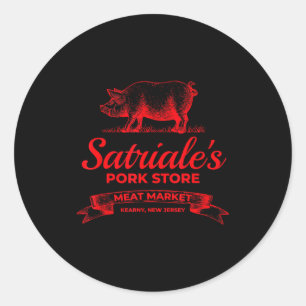 Satriale’s Rk Store Kearny New Jersey  Classic Round Sticker