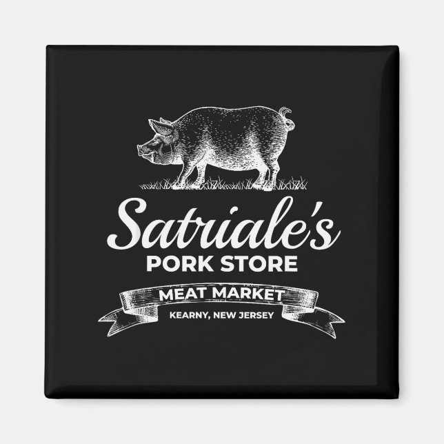 Satriale’s Rk Store Kearny New Jersey  Magnet (Front)