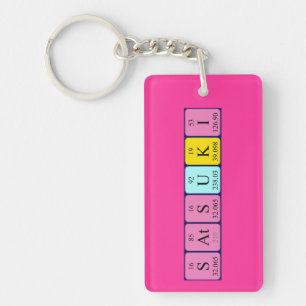Satsuki periodic table name keyring