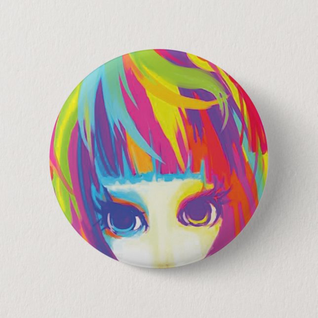 Saturation 2 Inch Round Button (Front)