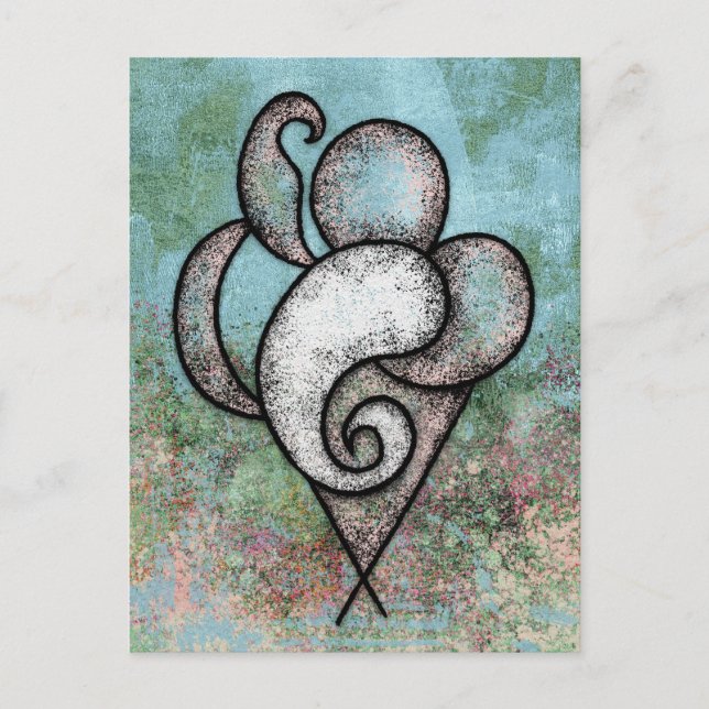 Saturday In The Garden Postcard (Front)