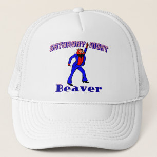 Saturday Night Disco Beaver Trucker Hat