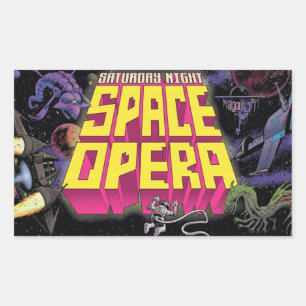 Saturday Night Space Opera Stickers! Sticker