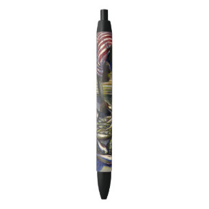 Saturday's Blessings, Harbour Island, Bahamas Black Ink Pen