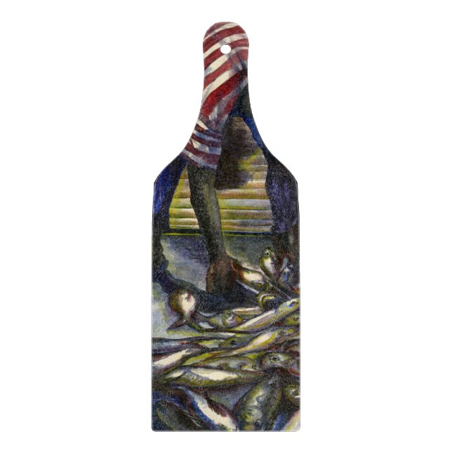 Saturday's Blessings, Harbour Island Cutting Board (Front)