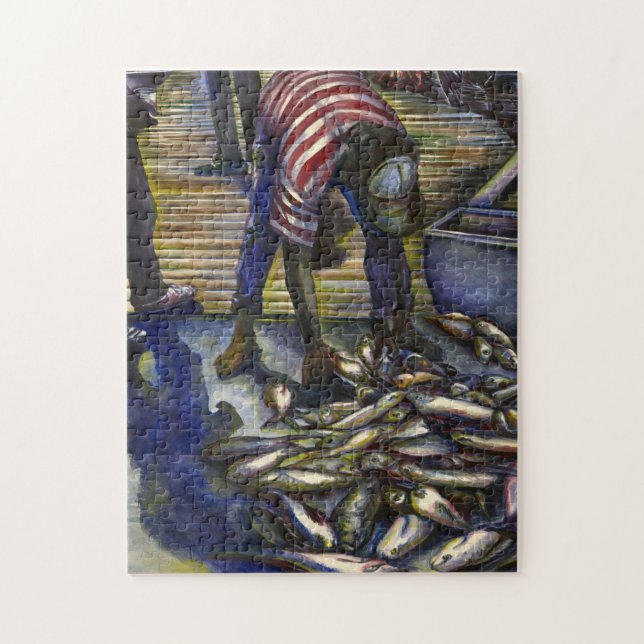 Saturday's Blessings, Harbour Island Jigsaw Puzzle (Vertical)