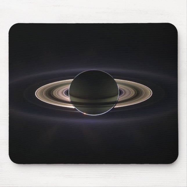 Saturn Aglow Mouse Pad (Front)