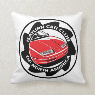 Saturn Car Club 16 inch Square Pillow