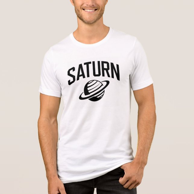 Saturn – Cosmic Vibes Tee (Front)