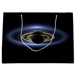 Saturn Eclipsed the Sun from Cassini Orbiter   Large Gift Bag