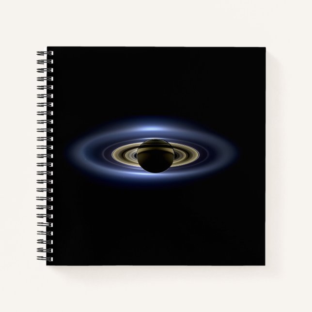 Saturn Eclipsed the Sun from Cassini Orbiter   Notebook (Front)