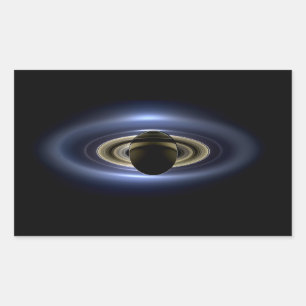 Saturn Eclipsed the Sun from Cassini Orbiter Sticker