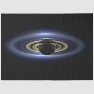 Saturn Eclipsed the Sun from Cassini Orbiter   Tissue Paper