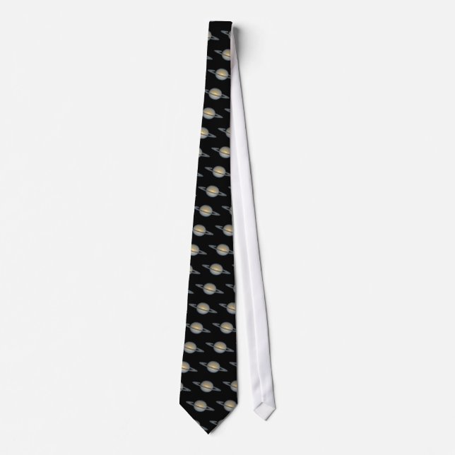 Saturn Hubble, Saturn Hubble, Saturn Hubble, Sa... Tie (Front)