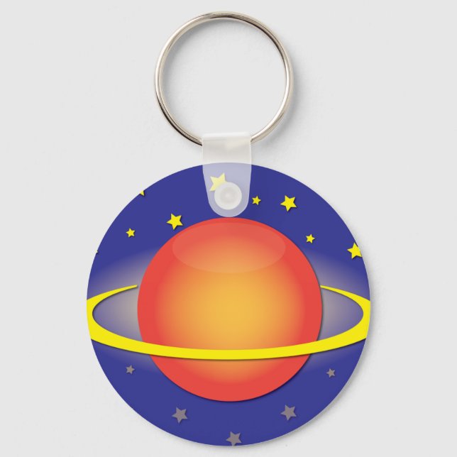 Saturn Keychain (Front)