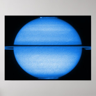 Saturn Light Show Canvas Print