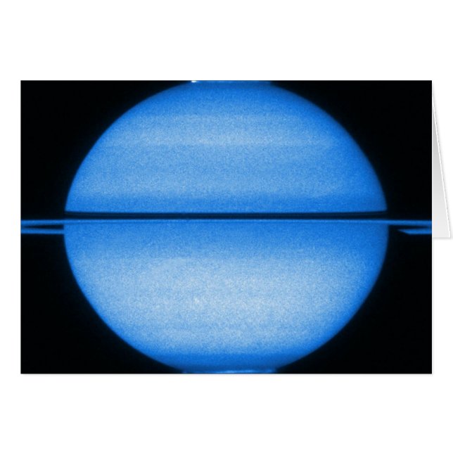 Saturn Light Show Note Card (Front Horizontal)