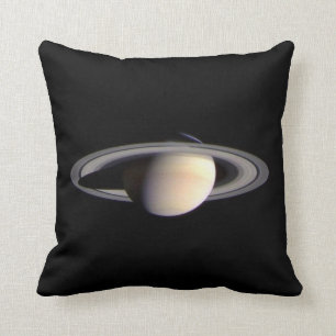 Saturn, Planet of the Solar System Throw Pillow