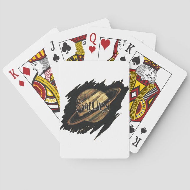 Saturn Playing Cards (Back)