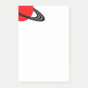 Saturn Post-it Notes