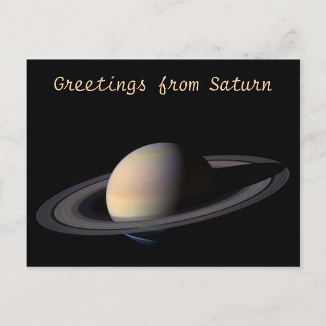 Saturn Postcard (Front)