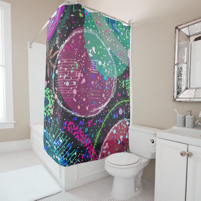 Saturn’s Rings: Maximalist Abstract Art  (In Situ)