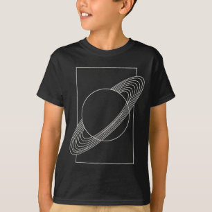 Saturn Solar System Planet Galaxy Astronomy T-Shirt