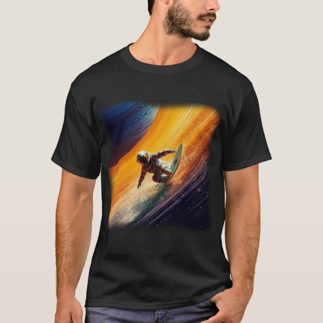 Saturn Surfer T-Shirt (Front)