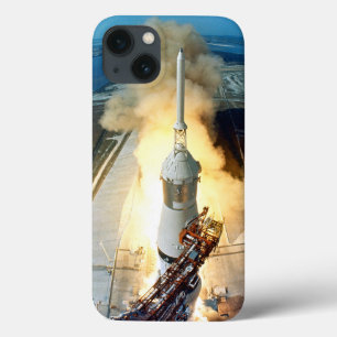 Saturn V Launch of Apollo 11 Moon Mission iPhone 13 Case