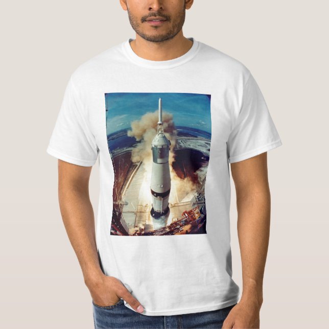 Saturn V Launch T-Shirt (Front)