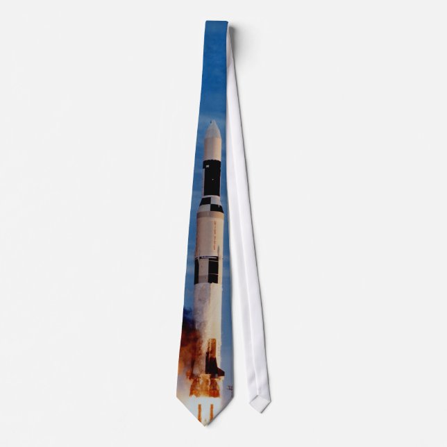 Saturn V Launches The Skylab Space Station Tie (Front)