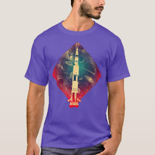 Saturn V Moon Rocket T-Shirt