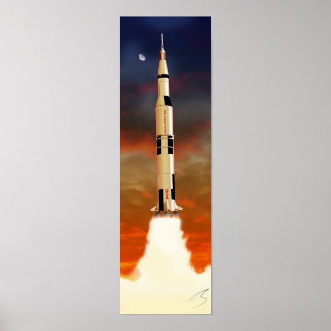 Saturn V Poster (Front)