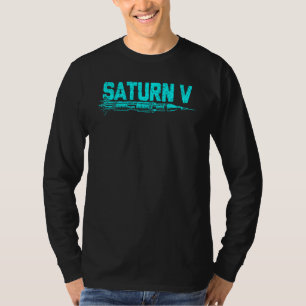 Saturn V Rocket Launch Vehicle Space American Spac T-Shirt