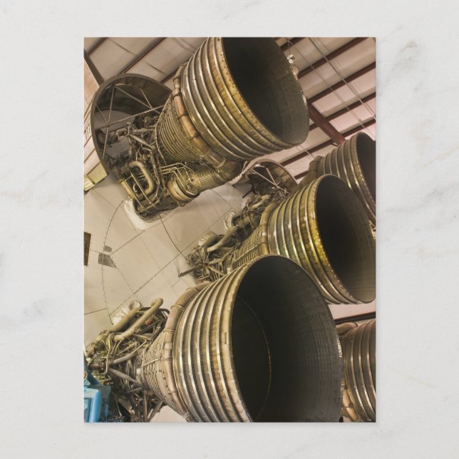 Saturn V Rocket Postcard (Front)