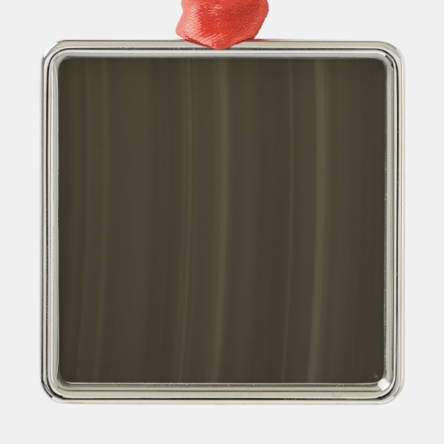 Saturn's halo of ice rings metal ornament (Front)