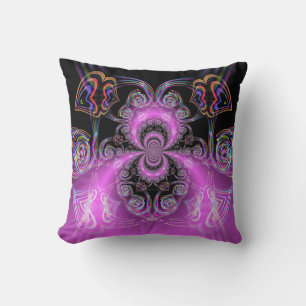 Saturn's Hearts Throw Pillow