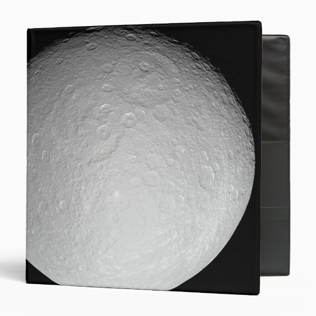 Saturn's icy moon Rhea Binder (Front/Inside)