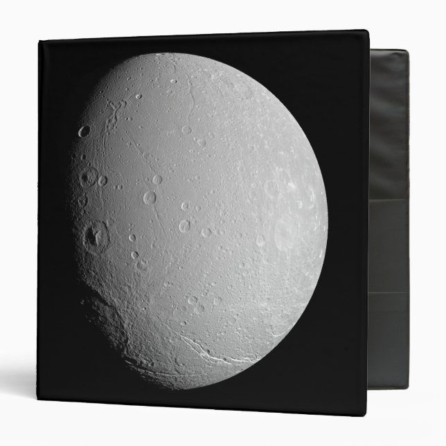 Saturn's moon Dione 2 Binder (Front/Inside)
