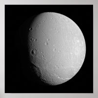 Saturn's moon Dione 2