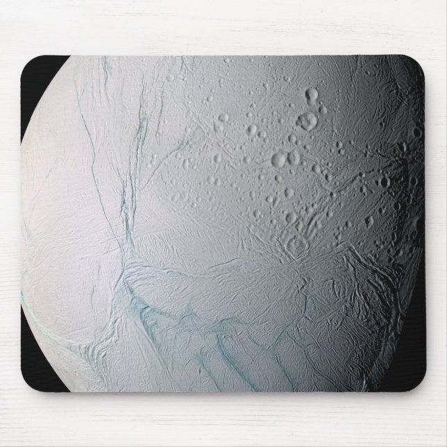 Saturn's moon Enceladus 2 Mouse Pad (Front)